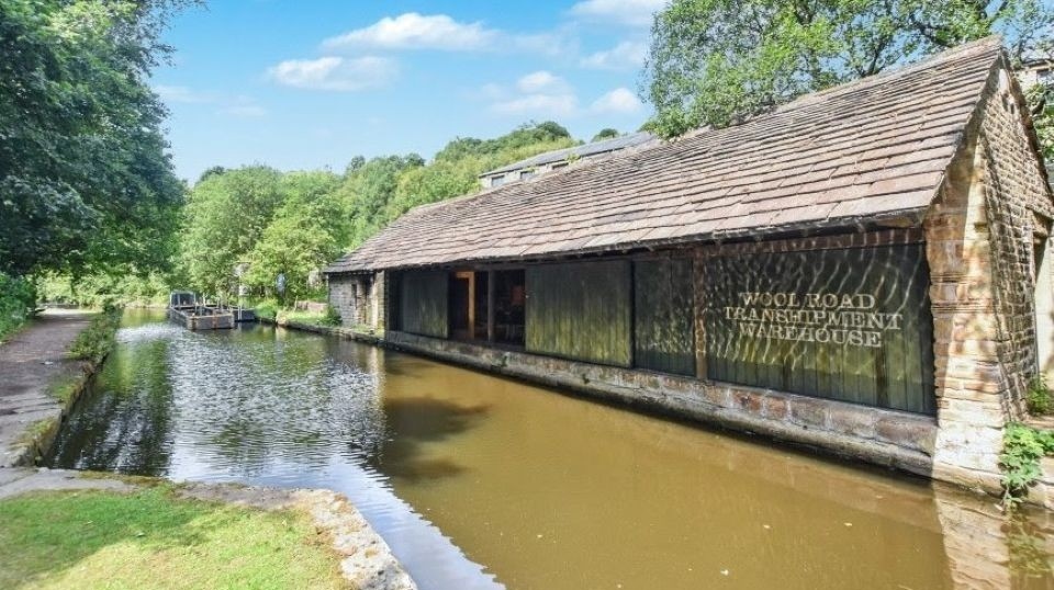 The Transhipment Warehouse off Wool Road in Dobcross. Image courtesy of Auction House