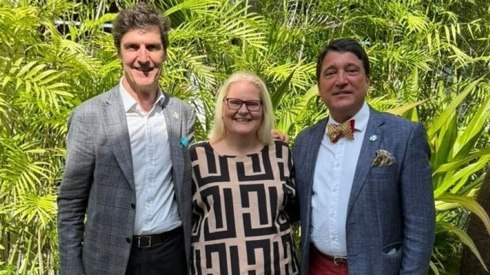 Marcos Horton, president, IFFS; pictured with Louise Brown and Edgar Mocanu, immediate past-president Marcos Horton, president, IFFS; pictured with Louise Brown and Edgar Mocanu, immediate past-president