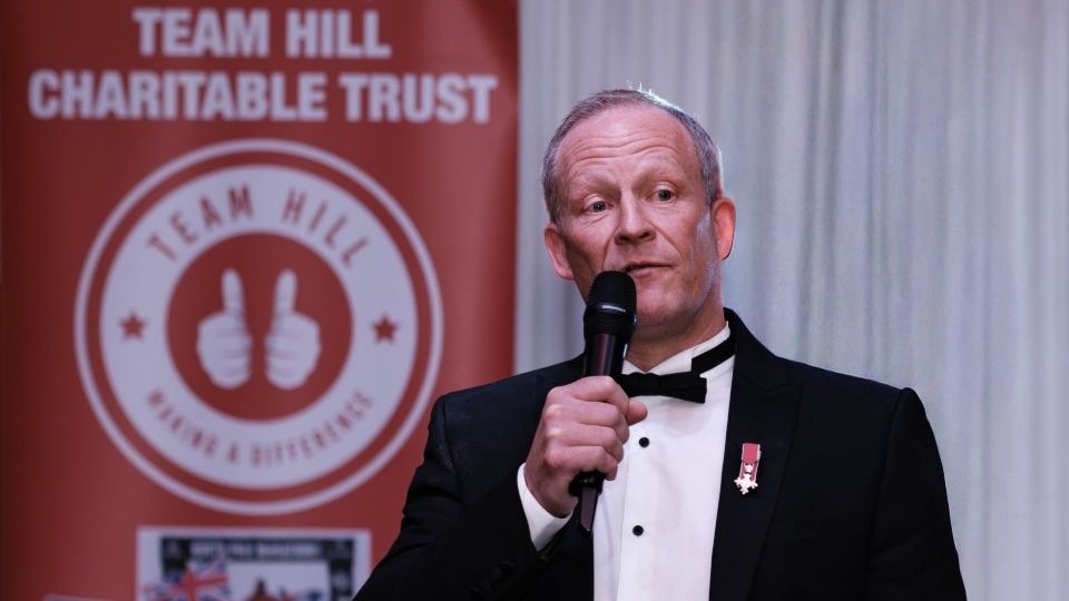 Team Hill Charitable Trust founder Steve Hill