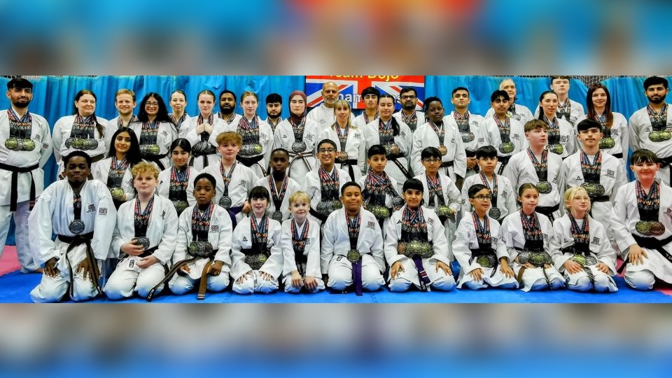 Team Dojo pictured at the World Championships