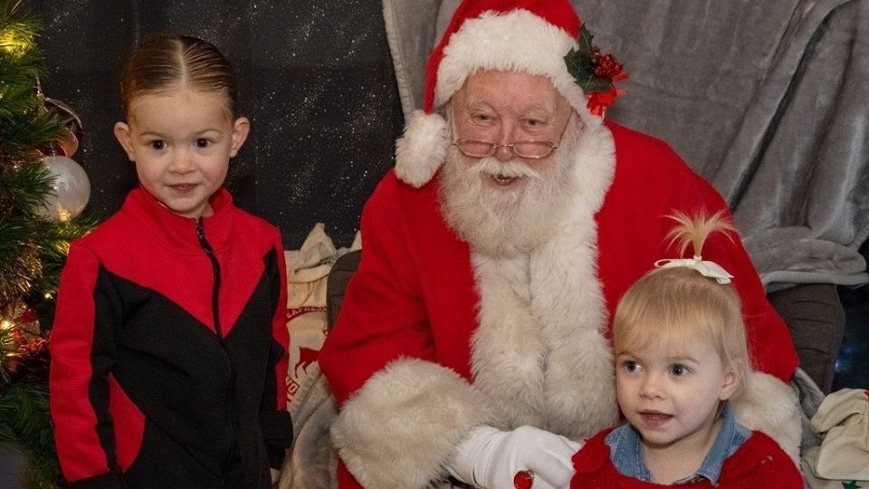 Santa's Grotto at Dr Kershaws' Christmas Fayre last year