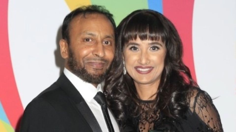 Business owners Badar Usmani and Roxie Taj