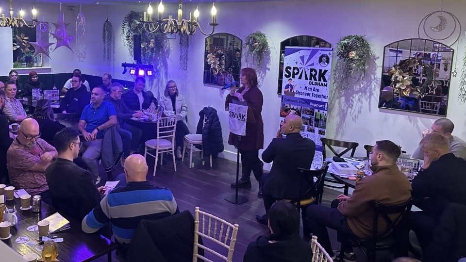 SPARK brought together men and other community members for an evening of celebration and connection