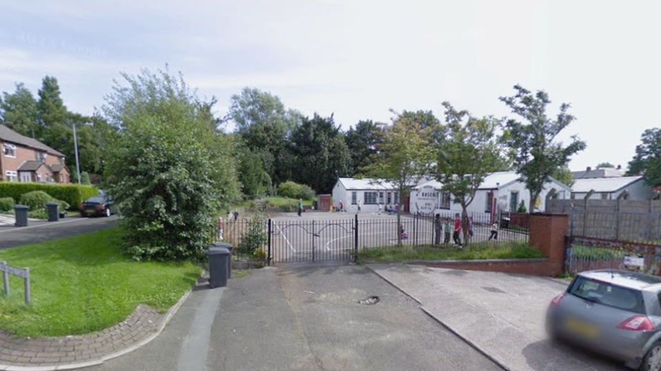 The site of the former RASCA childcare centre in Royton. Image courtesy of Google Maps