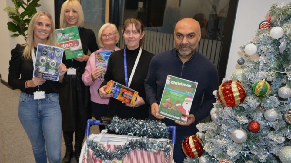 Upturn have once again teamed up with charity Northcare to collect and distribute new toys to poorly patients