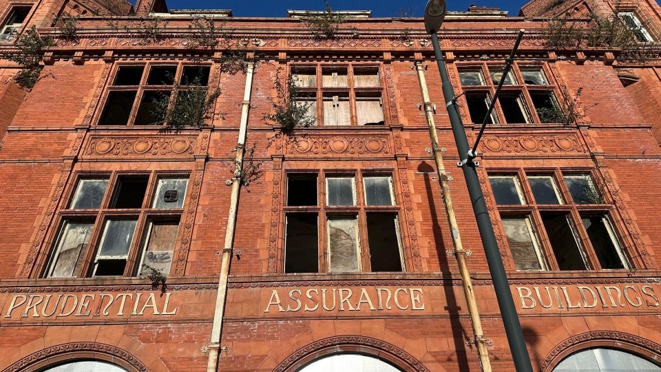 The Grade-II listed Prudential Assurance Building. Image courtesy of Charlotte Hall