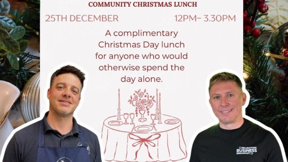 Jason (The Eatery) and Kris (Billingtons Oldham) are opening their doors for what promises to be a very special Christmas Day event