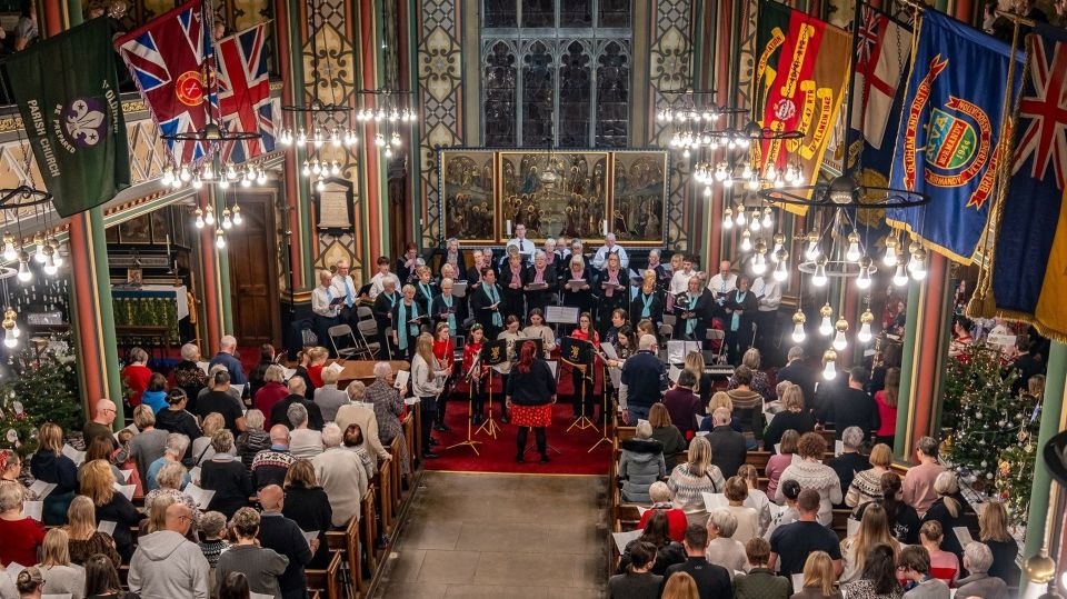 The heart-warming Christmas concert raised over £2,600 for Dr Kershaw's