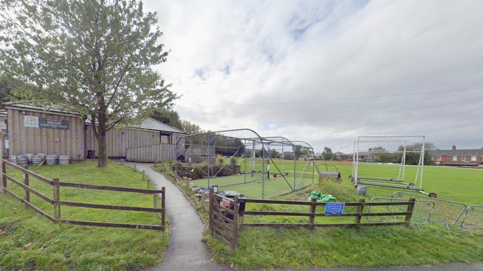 Shaw Cricket Club. Image courtesy of Google Maps