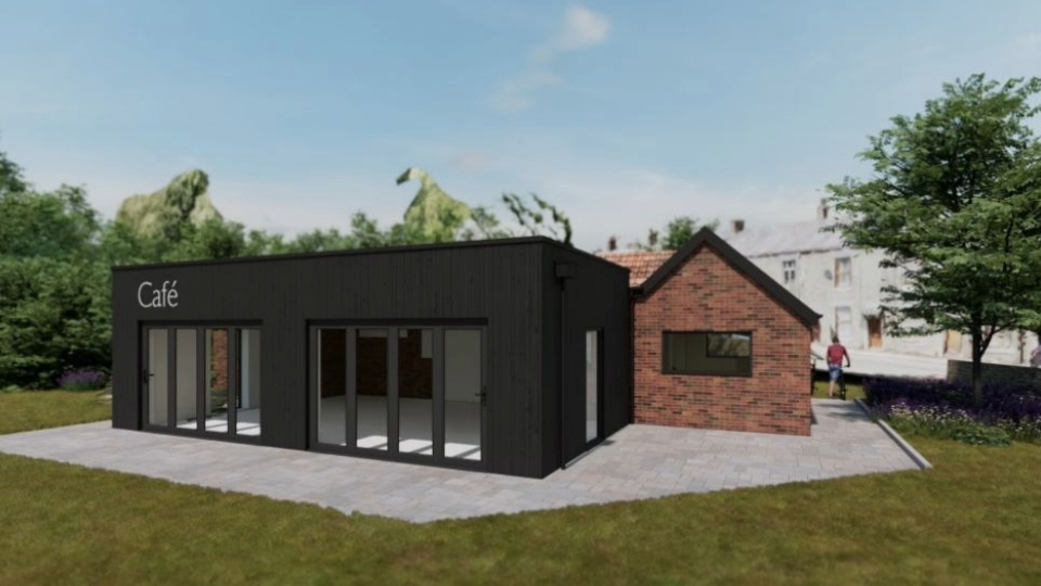 A CGI of how the Egmont Street pavilion could look in Mossley. Image courtesy of Works4U A CGI of how the Egmont Street pavilion could look in Mossley. Image courtesy of Works4U