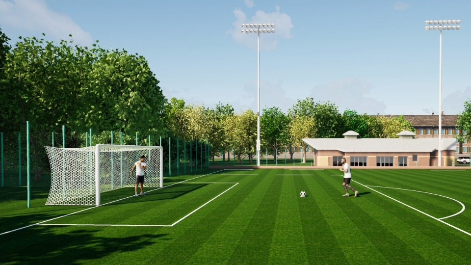 This image shows the aim of the completed development This image shows the aim of the completed development