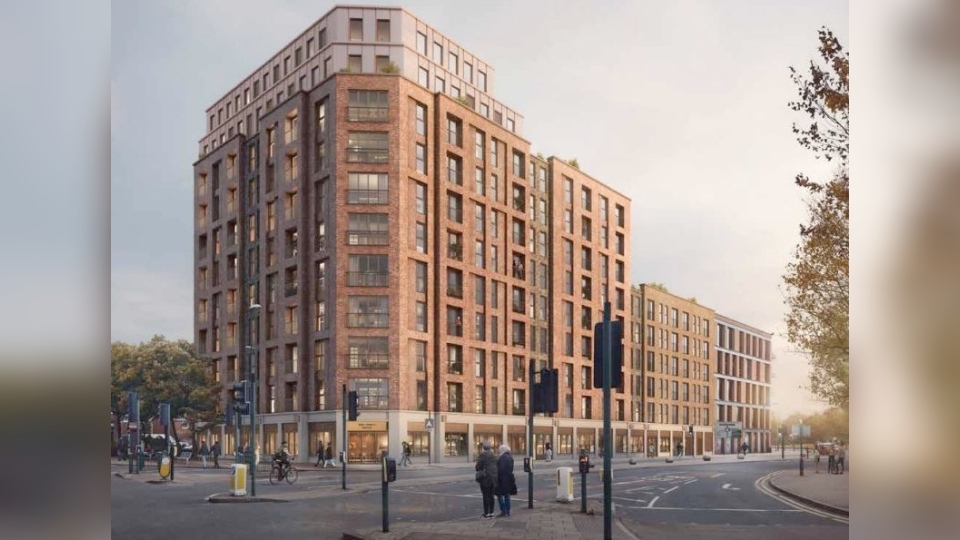 A CGI of the new block which is to replace Rileys Snooker Club. Image taken from prom planning documents A CGI of the new block which is to replace Rileys Snooker Club. Image taken from prom planning documents