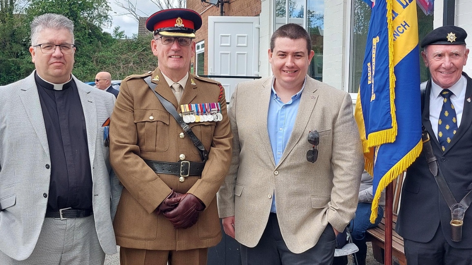 Royton Cricket Club welcomed the Royton branch of the Royal British Legion Royton Cricket Club welcomed the Royton branch of the Royal British Legion