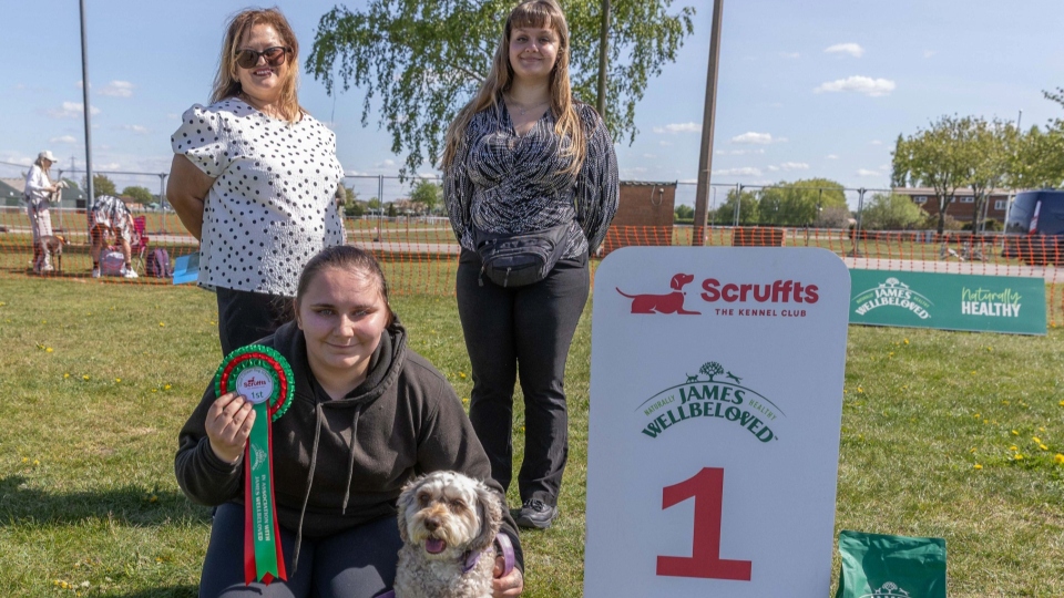 Alisha and Pascha are pictured. Image courtesy of The Kennel Club and Alan Boyle Alisha and Pascha are pictured. Image courtesy of The Kennel Club and Alan Boyle