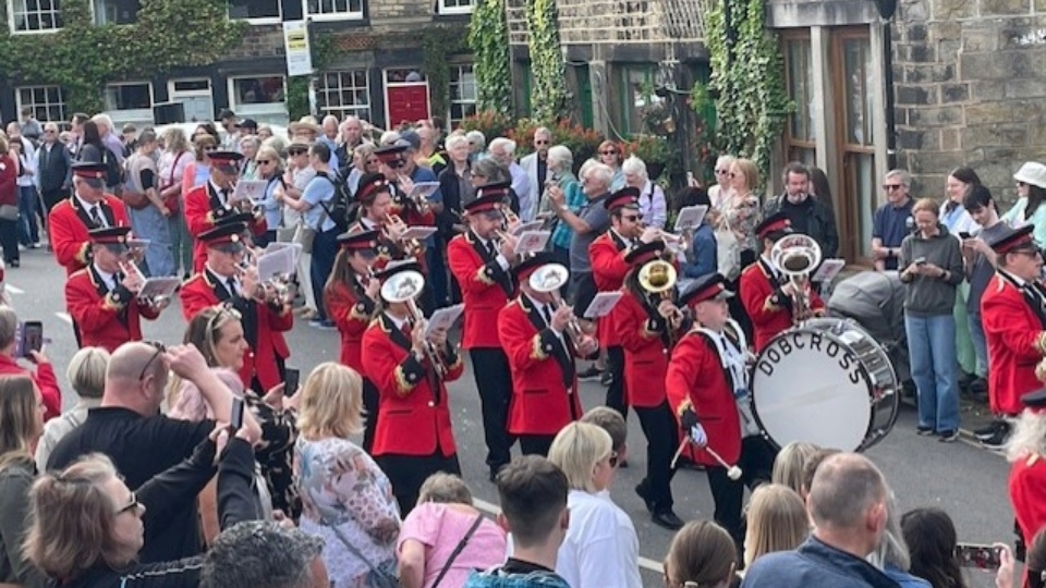 Saddleworth’s Whit Friday brass band celebrations were a joyous community affair