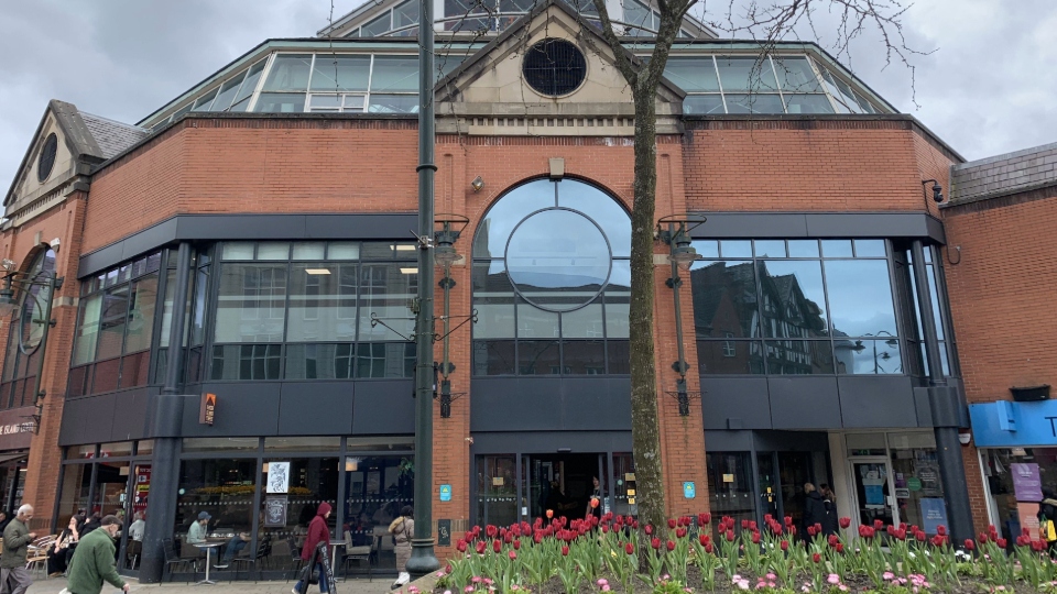 The Spindles shopping centre, now the location of the new council offices The Spindles shopping centre, now the location of the new council offices