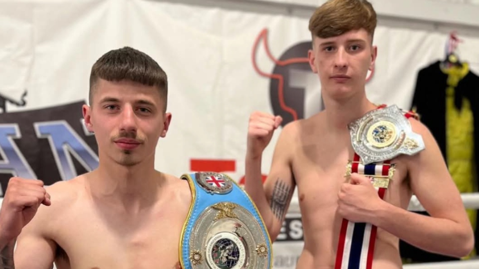 Mason (left) is pictured with Braden. Image courtesy of Isaan's Ste Donnelly Mason (left) is pictured with Braden. Image courtesy of Isaan's Ste Donnelly