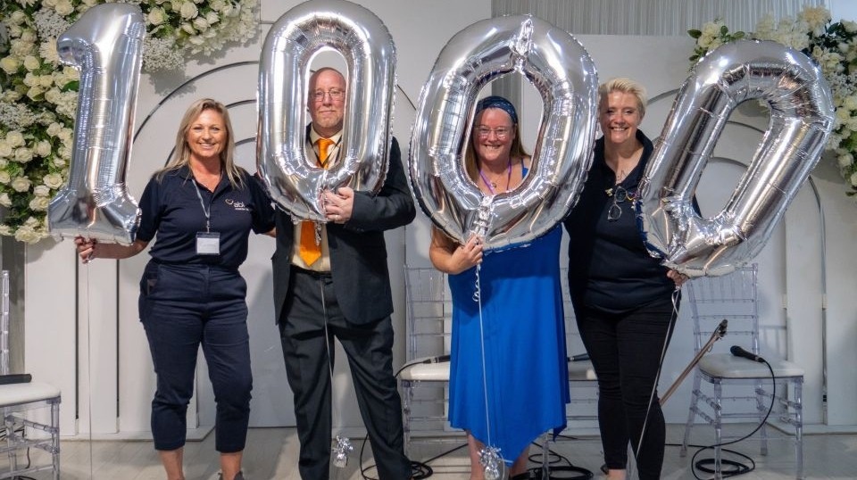 Pictured are: Lorraine Greathead, Jim Partington, Sarah Partington and Kidella O'Grady Pictured are: Lorraine Greathead, Jim Partington, Sarah Partington and Kidella O'Grady
