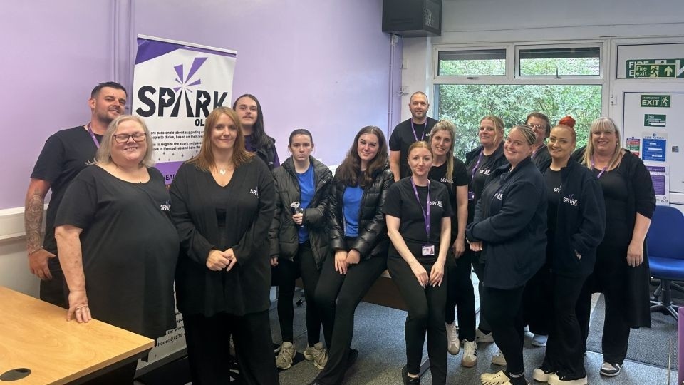 Spark Oldham is based at a community space on Tanhill Lane Spark Oldham is based at a community space on Tanhill Lane