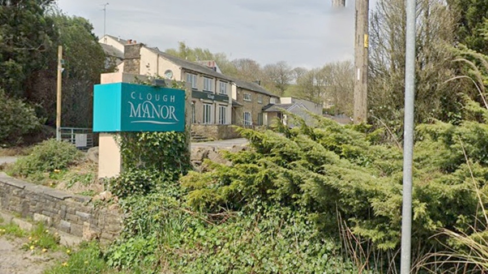 Former wedding venue the Clough Manor pictured in 2023. Image courtesy of Google Earth