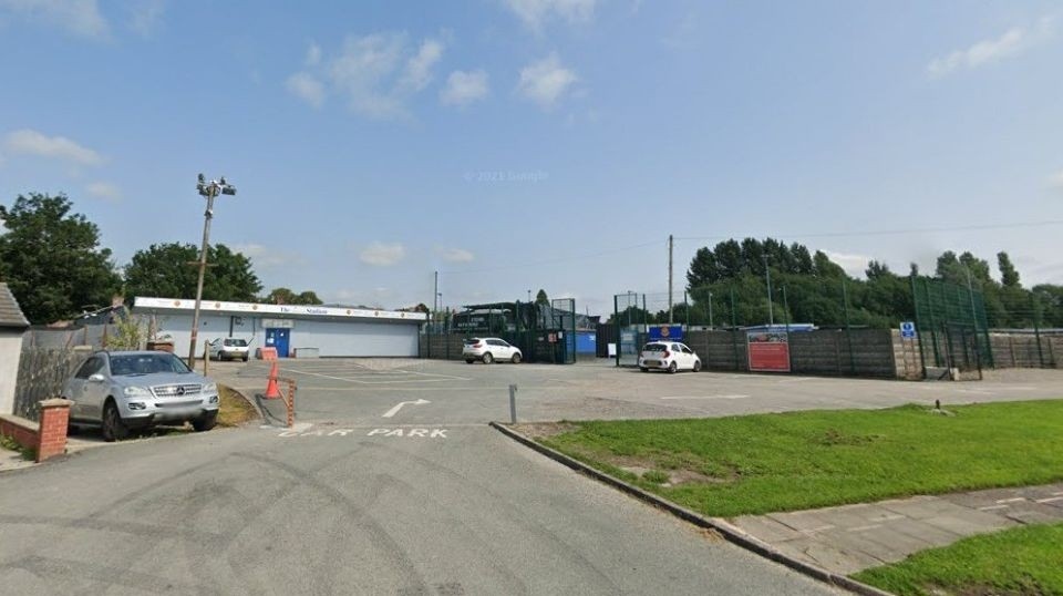 Avro FC's stadium in Limeside. Image courtesy of Google Maps