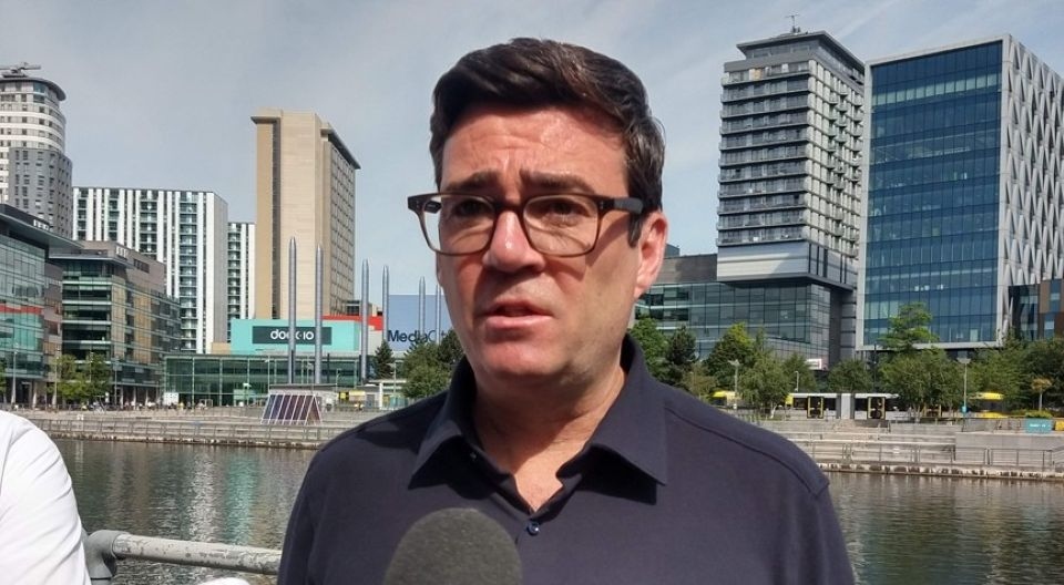 Greater Manchester Mayor Andy Burnham