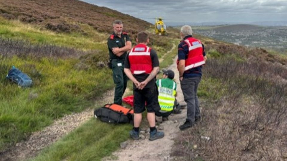 A scene from Wednesday's incident A scene from Wednesday's incident