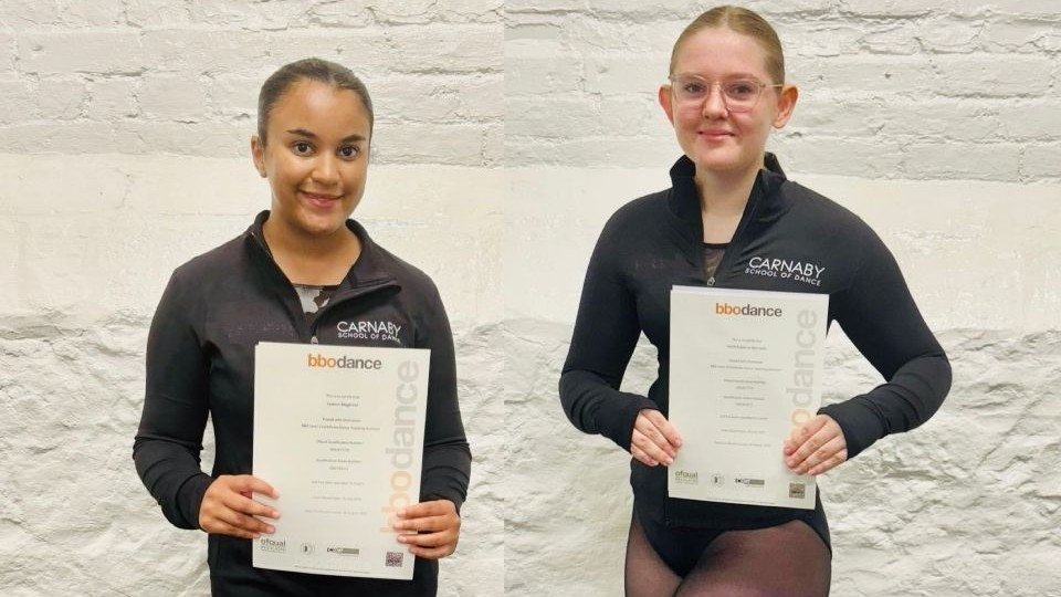 Heidi and Yasmin have both gained their Level 3 Certificate in Dance Teaching Assistant: both with Distinction Heidi and Yasmin have both gained their Level 3 Certificate in Dance Teaching Assistant: both with Distinction