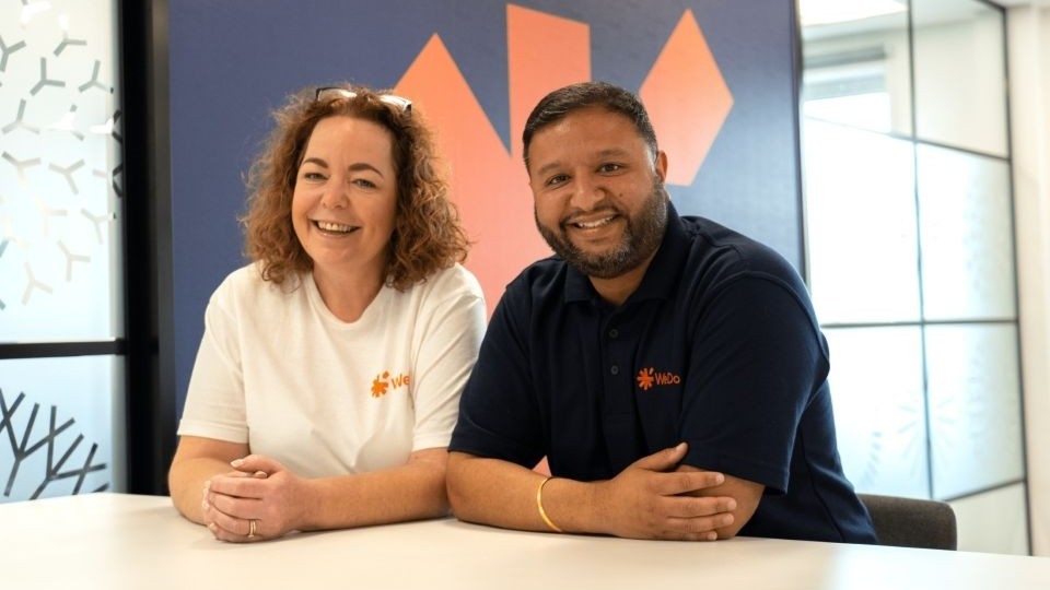 Pictured are Kelly Tighe and Aman Gill Pictured are Kelly Tighe and Aman Gill