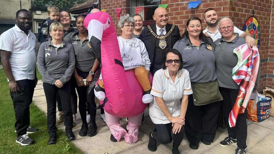 Happy times at the Brookdale View Care Home fund-raiser