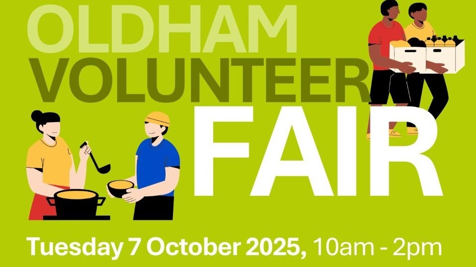 Members of the community are invited to join and find out about the diverse volunteering opportunities available in Oldham with Action Together