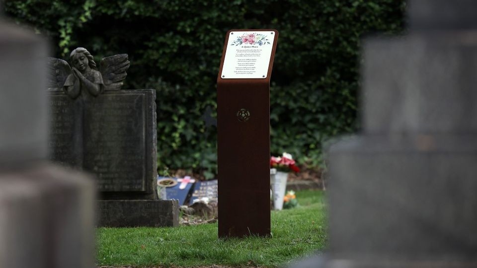 The memorial plinth in Royton Cemetery. Image courtesy of Kenny Brown / MEN