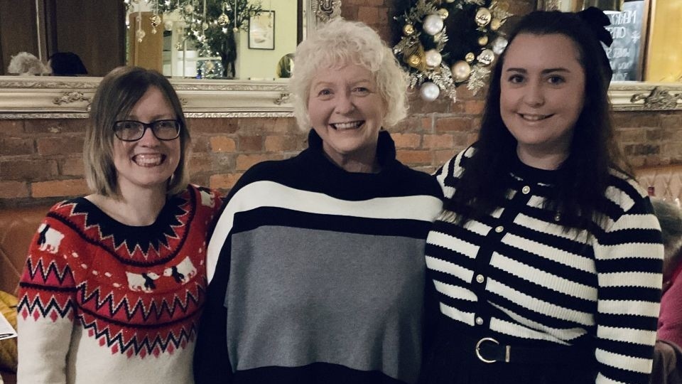 Pictured are (left to right): Angela Clarke, Catherine Rafferty and Michelle Anderson