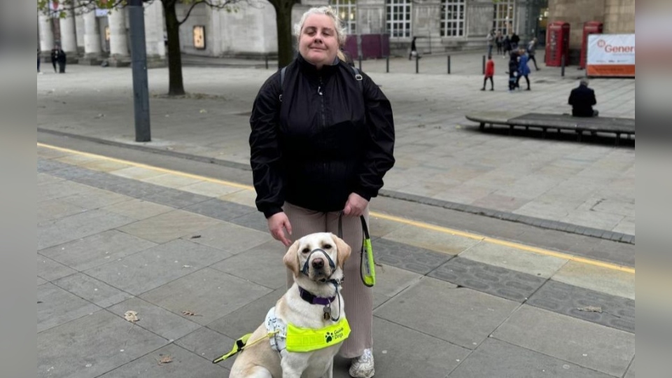 Pictured are Marie and Charlie