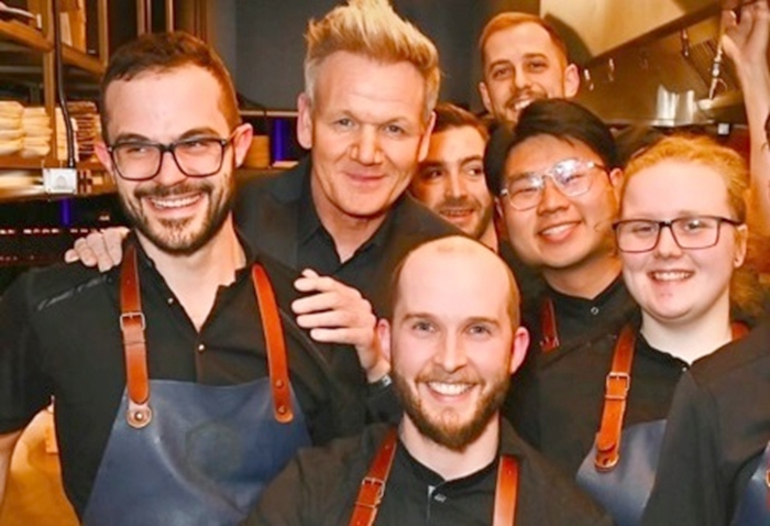 Holly Jackson with her team