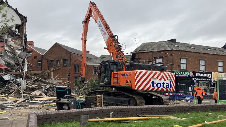 Demo works on King St
