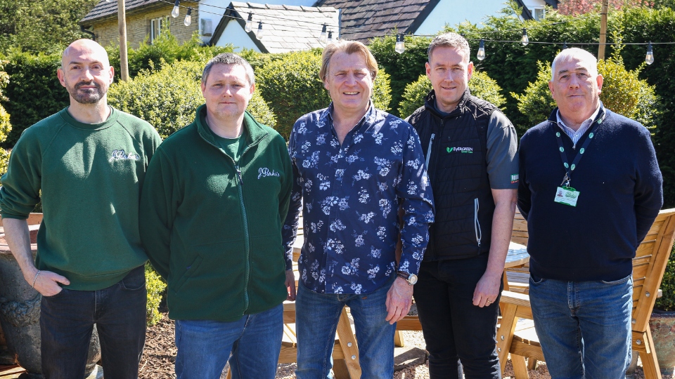 Manchester-based garden retailer J. Parker’s, who invited a special guest, TV gardener David Domoney, to the Daisy Nook Garden Centre in Failsworth