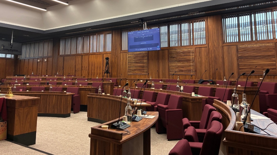 Council chamber