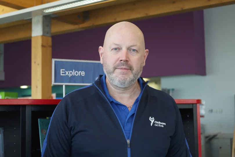 Jason Bailey, Health and Wellbeing Officer, Oldham Active 