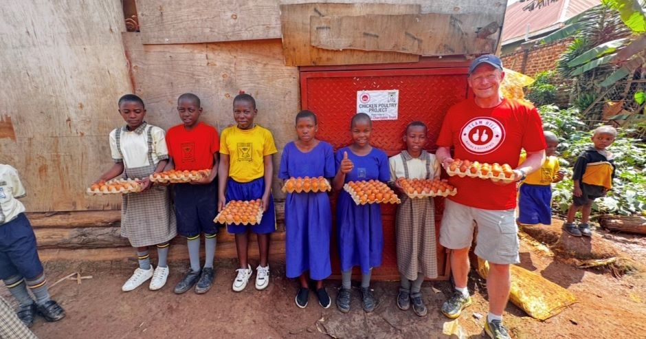 Steve Hill MBE In Uganda 