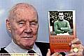 FORMER United goalkeeper Jack Crompton and his book. 
