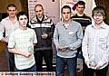 ACHIEVERS all . . . (left to right) Keith Hanson, Stephen Mullane, Robert Stott, Gareth Hurst (from Groundwork receiving the award on behalf of Liam Jackson), Jordan Slicker and Oliver Barker are pictured at the prestigious event, 

hosted by Positive Steps Oldham, and held at The White Hart Hotel, Lydgate, to celebrate their success 
