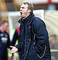FRUSTRATION is etched on the face of John Sheridan. 