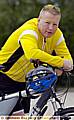 MAN with a mission . . . Nigel trains for his marathon 