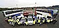 OPERATION Hydrofoil . . . representatives from the police and partner agencies that are taking part in GMP’s crackdown on violent crime 
