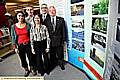 Eastwood,18, Gail Richards, chief executive of Oldham PCT, Neil Charlesworth, director of community 1st Oldham Ltd and Cllr Brian Lord. 