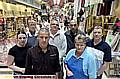 Tommyfield Market traders worried about council strike affecting their businesses. Left to right, Jacqueline Schofield, David Ashworth, Justin Brierley, Philip Armitage, Abid Mahmood, Beverley Buckley, Paul Hepworth. 