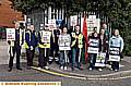 Local Authority council workers’ srike, Moorhey St reetDepot 