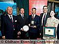 Lt Col Philip Aindow, Warrant Officer Tony Lake, Lt Col Sean Harris, Major General Simon Lalor, and Capt Debbie Salberg