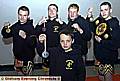 Jack Nolan (foreground) is pictured with, left to right: Dale Tunnacliffe, Bradley Tunnacliffe, Danny Corrigan and Andrew Lofthouse.